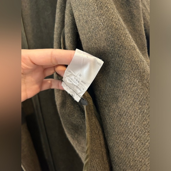 Hooded wool coat - Picture 4 of 4